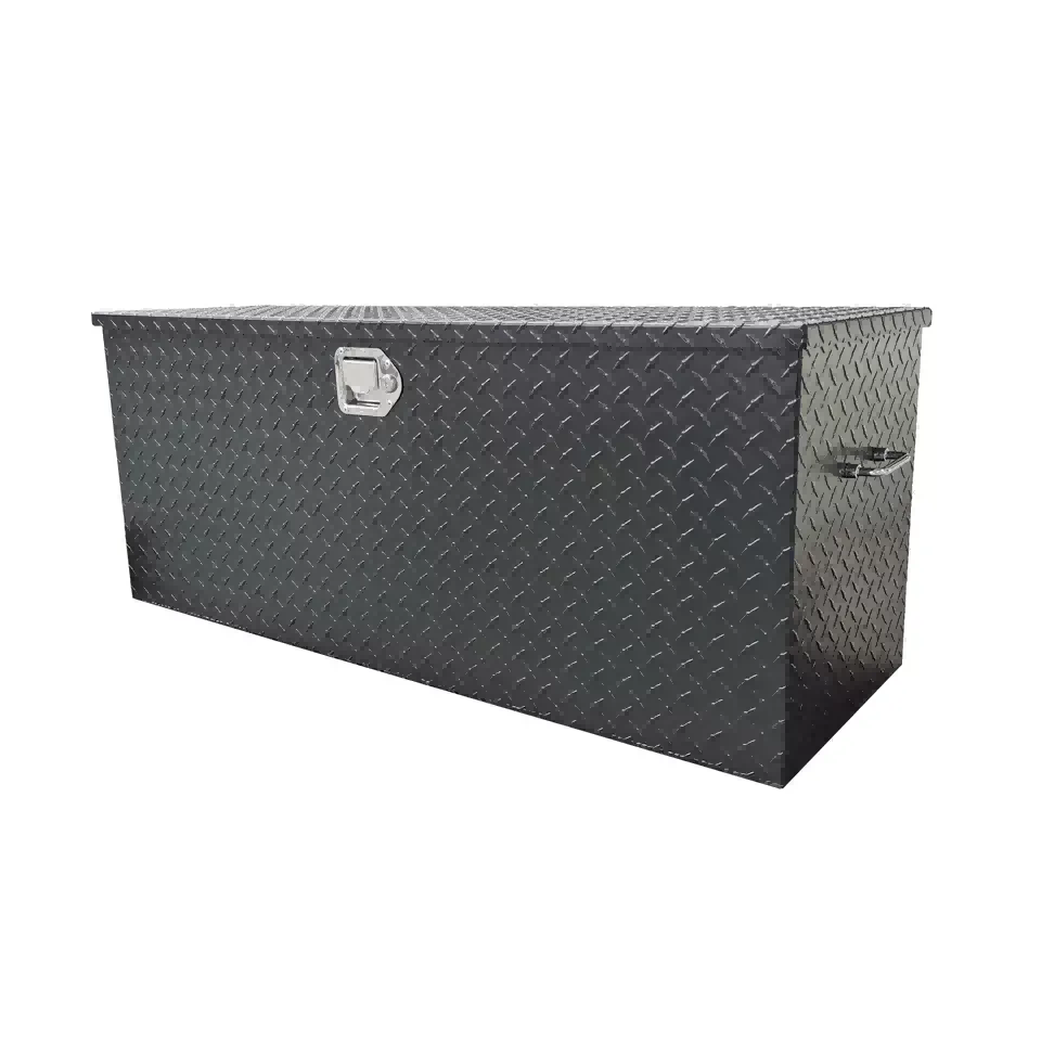 Ящики для инструментов для грузовиков с верхним открыванием и покрытием Black Power Spray