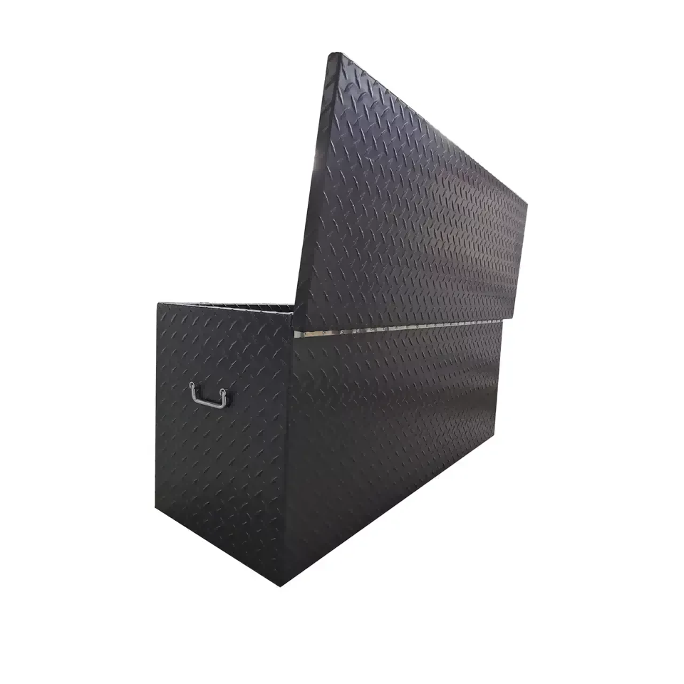 Ящики для инструментов для грузовиков с верхним открыванием и покрытием Black Power Spray