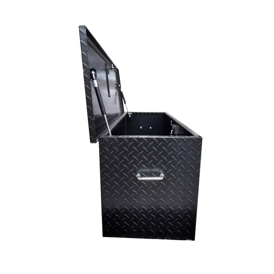 Ящики для инструментов для грузовиков с верхним открыванием и покрытием Black Power Spray