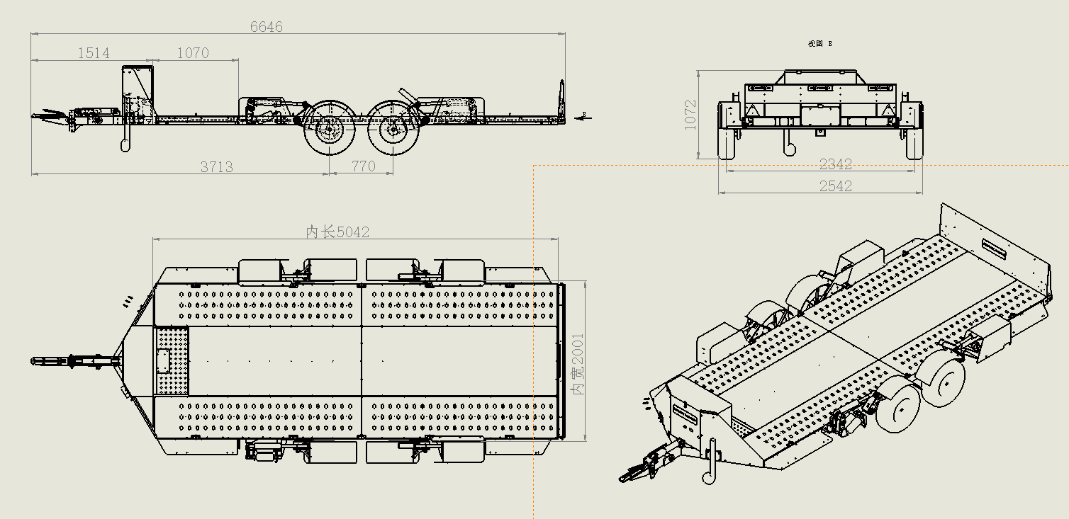 Трейлер с откидной палубой Трейлер с откидной палубой